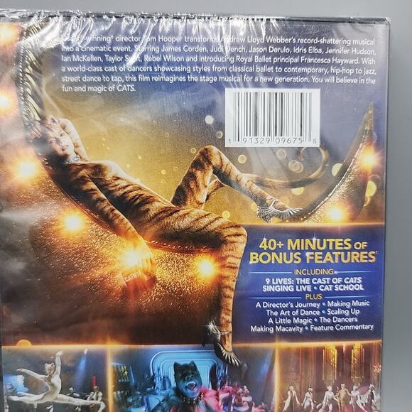 Cats DVD 2019 Idris Elba Jennifer Hudson James Corden Judi Dench Taylor Swift - Picture 3 of 8